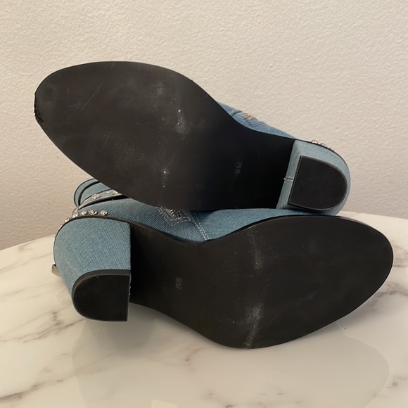 Embellished cowboy boots NEW UNWORN - Picture 6 of 7